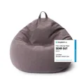 Produktbild: Lumaland Sitzsack, Indoor Beanbag Weiches & Komfortables Bodenkissen 250 L Volumen