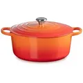 Produktbild: LE CREUSET Bräter Signature Gusseisen-Bräter orange|rot Ø 30 cm