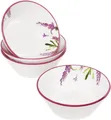Produktbild: Lashuma Müslischale Lavendel, Keramik, (Set, 4-tlg), Dessertschalen rund Ø 14 cm, türkisches Servierschüssel Set