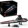 Produktbild: LEGO Star Wars UCS Republikanischer Angriffskreuzer der Venator-Klasse, Modellbauasatz für Erwachsene, Geschenk für Männer und Frauen, The Clone... - Bronze