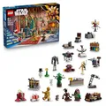 Produktbild: LEGO Star Wars Advent Calendar 2025 for 6+ Year Old Boys - Christmas Countdown Toy with 24 Surprises incl. 2 Minifigures & 5 Droid Figures - Gift Idea - 75418