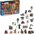 Produktbild: LEGO Star Wars Adventskalender Weihnachten 24 Überraschungen Figuren Droiden