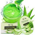 Produktbild: Janolia Aloe Vera Gel, 300 ml Gesicht Aloe Vera Creme, Natürlich Aloe Vera Extrakt, Beruhigend und feuchtigkeitsspendend, Sonnenschutz und Selbstbräuner, für Gesicht, Körper, Sonnenbrand
