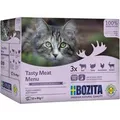 Produktbild: Bozita Katzen-Nassfutter Pouch Multibox Fleisch in Sauce 12 x 85 g