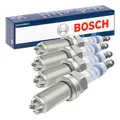 Produktbild: 4x BOSCH Zündkerze Super 4 Serien für VW Golf IV Schrägheck (1J1) POLO (9N)