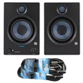 Produktbild: Presonus Eris 5BT Aktive Bluetooth Studio Monitor-Boxen Lautsprecher 2nd Gen + keepdrum Klinkenkabel