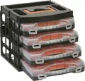 Produktbild: ALUTEC 56100 Sortimentskoffer 322x279x297 variable Unterteilung 16 Fächer Lager