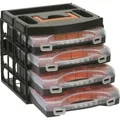 Produktbild: Alutec Sortimentskoffer-Set (L x B x H) 322 x 279 x 297 mm Anzahl Fächer: 16