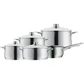 Produktbild: WMF Kochtopfset Diadem, Edelstahl, Metall, 5-teilig, 16 cm,20 cm,16 cm, 2 L,3,5 L,6,5 L,3 L,1,5 L, rund, rostfrei, TransTherm®-Allherdboden, Kochen, Töpfe, Topfsets