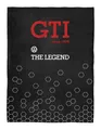 Produktbild: VW Collection  Weiche Volkswagen KuschelFleeceSchmuseDecke im VW Golf GTI Des...