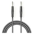 Produktbild: Nedis Audiokabel, kompensiert, 6,35 mm, Stecker: 6,35 mm, Ma. (3 m, 6.3mm Klinkenkabel) (COTH23020GY30)