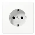 Produktbild: Jung Steckdose 1f arktisweiß glänzend LS990 Unterputz mit KS IP20...