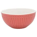 Produktbild: GreenGate - Schale, Müslischale, Bowl - Alice - Porzellan - Coral/rot - 450 ml