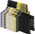 Produktbild: Great Andrew Pinsel, 30 Stück Pinselset 75mm, 50 mm, 38 mm, 38 mm Winkel, 25 ...