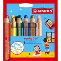 Produktbild: STABILO woody 3 in 1 Buntstift mit Spitzer (6 x) (8806-2)