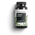 Produktbild: Vitamin D3/K2 - 5000 I.E. Tabletten - 180 Tabletten_für 12 Monate