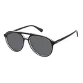 Produktbild: POLAROID Unisex PLD 4162/S Sonnenbrille, Schwarz (Black Crystal), 56