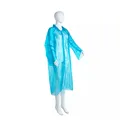 Produktbild: Ampri Med-Comfort Einmal PE-Besucherkittel Heavy 1 Stück Blau Schutzkittel L/XL