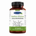 Produktbild: Ayursana Bambus Silizium Hyaluron Kapseln – Supplement mit Calcium – 120 Kapseln – Hyaluronsäure Vegan – Für Muskeln, Knochen, Haut, Zähne, Nervenzellen & Stoffwechsel – Soja & Glutenfrei