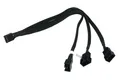Produktbild: Phobya Y-Kabel 4Pin PWM auf 3x 4Pin PWM 30cm - Schwarz