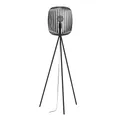 Produktbild: EGLO Stativ Stehleuchte Romazzina, Stehlampe Wohnzimmer aus Metall in Schwarz, Dreibein Standleuchte, Wohnzimmerlampe mit E27 Fassung
