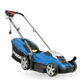 Produktbild: HYUNDAI Elektro-Rasenmäher LM3301E mit Mulchfunktion, Elektromäher, Mulcher, Mäher (33cm, 1300W, 35L Korb, 5-fache zentrale Höhenverstellung)