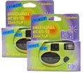 Produktbild: 2X 1A PHOTO PORST Einwegkamera Edition Spirit in grün, bunt, mit Blitz, Batterien und Film (2er Pack, je 27 Aufnahmen)