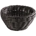 Produktbild: APS Brotkorb 50622, Kunststoff schwarz, 16 x 8cm, rund
