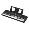 Produktbild: Yamaha PSR-E283 Tragbares Keyboard für Anfänger, schwarz – Mit 410 Instrumentenklängen, 150 Begleit-Styles und 122 Songs, inkl. Voucher für 2 Online-Keyboard-Lessons an der Yamaha Music School