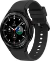 Produktbild: Samsung Galaxy Watch4 Classic 46 mm Edelstahlgehäuse schwarz am Silikonarmband s