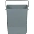 Produktbild: Hailo 1094089 ORIGINAL Inneneimer hellgrau 8,5 L Mülleimer Abfalleimer Müllsammler Einbau Abfallsammlersystem - Grau