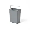 Produktbild: Hailo 109408 Ersatzeimer 8,5 L mit Metallbügel graphitgrau für Tandem-S, Tand...