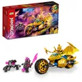 Produktbild: LEGO NINJAGO: Jays Golddrachen-Motorrad (71768)