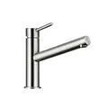 Produktbild: Steel 1, Einhebelmischer, Edelstahl, Hochdruck