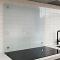 Produktbild: Fliesenspiegel 120x50CM Klarglas Küchenrückwand Herdspritzschutz Motivwand 🍳