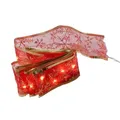 Produktbild: MARELIDA LED Seidenband Geschenkband Schleifenband 30 LED 2,7m Batterie rot