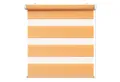 Produktbild: Doppelrollo ARD Standard orange 115-150, Rikmani, Klemm- oder Schraubmontage, Moderne Optik, Klemm- oder Schraubmontage, Sicht- und Sonnenschutz