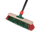 Produktbild: Neustanlo - Gartenbesen Straßenbesen Set 1,50 m - 40 cm breit mit PVC-Borsten und Teleskopstiel Teleskopstange