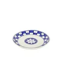 Produktbild: Lambert Küchenkaro Teller, Keramik, Creme/blau D19 H2,5 cm