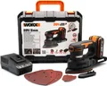 Produktbild: WORX WX822 Akku Detailschleifer 20V - 20V Schleifmaschine mit Akku & Ladegerät