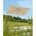 Produktbild: Schneider Sonnenschirm, Natur, Textil, 200x250x300 cm, Knickgelenk, UV-beständig, verrottungsfest, lichtecht, Sonnen- & Sichtschutz, Sonnenschirme, Sonnenschirme rechteckig