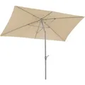 Produktbild: Schneider Marktschirm 300 cm x 200 cm Natur mit Kurbelmechanik