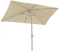 Produktbild: Schneider-Schirme Schneider Sonnenschirm Porto, natur, 300 x 200 cm rechteckig, 643-02, Gestell Stahl, Bespannung Polyester, 6.7 kg