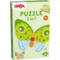 Produktbild: Haba Puzzle 2in1 Schmetterling 20 Teile (20 Teile) (2010075001)