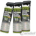 Produktbild: 3x 500 ml PETEC BIKE-LINE KETTENREINIGER KETTENANTRIEB  REINIGER MOTORRAD E-BIKE