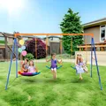 Produktbild: VEVOR Schaukel-Sets Garten 1 Untertasse 2 Gürtel Schaukelsitze A-Rahmen