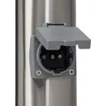 Produktbild: Brilliant 43693/82 Chorus Außenstandleuchte   Energiesparlampe E27 10 W Edels...