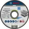 Produktbild: Bosch PRO Trennscheibe Stainless Steel and Metal 115 x 22,23 x 1 mm gerade 10-teilig