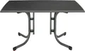 Produktbild: Klapptisch Boulevard 132x72x90cm Stahl anthrazit/schiefer Gartentisch Tisch