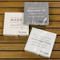 Produktbild: Bloominghome Servietten Hungry grau 3er-Set Sprüche Papierservietten 33 x 33 cm